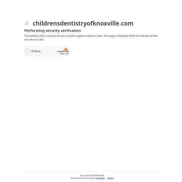 Children's Dentistry of Knoxville homepage screenshot