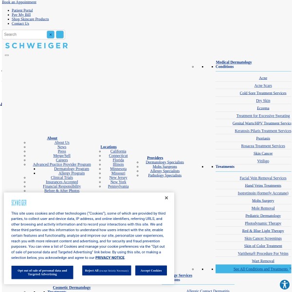 Schweiger Dermatology Group - CELEBRATION homepage screenshot